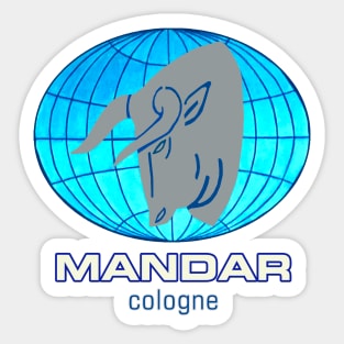 MANDAR Cologne Sticker